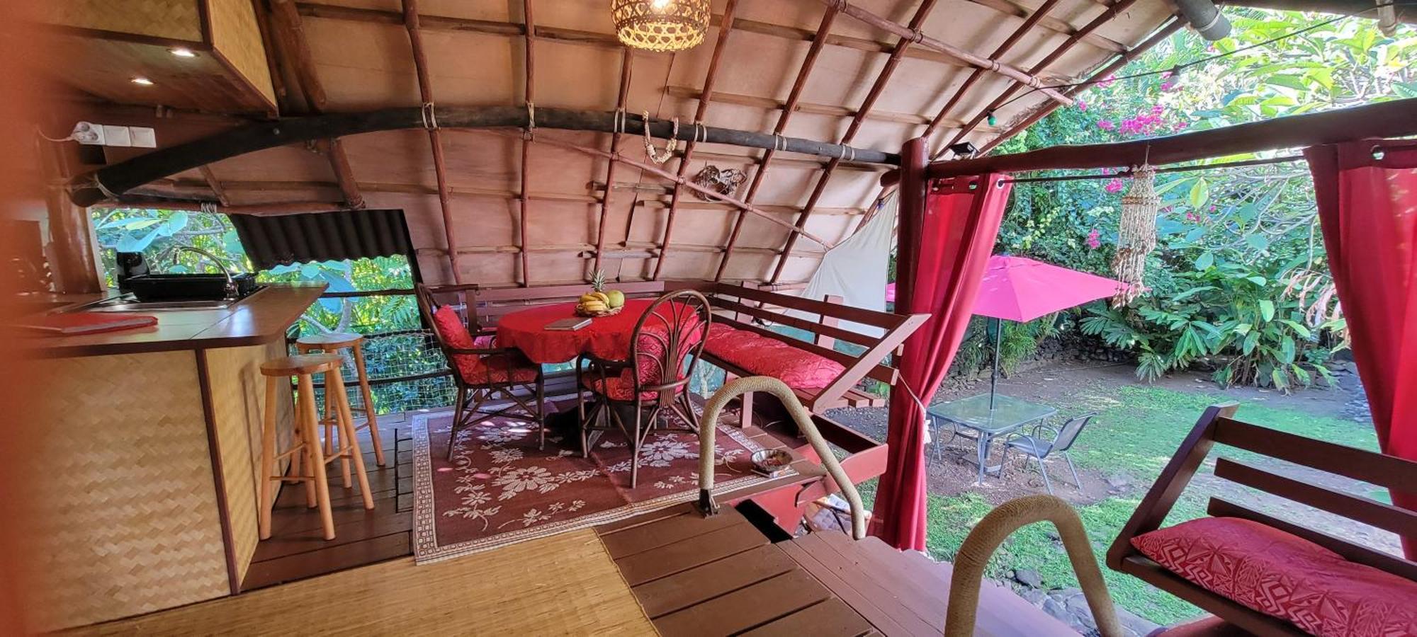 Location " La Pirogue " Maison D'Hotes A Moorea Haapiti Eksteriør bilde